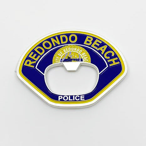 Redondo Beach Police Bottle Opener - Hero Custom Designs